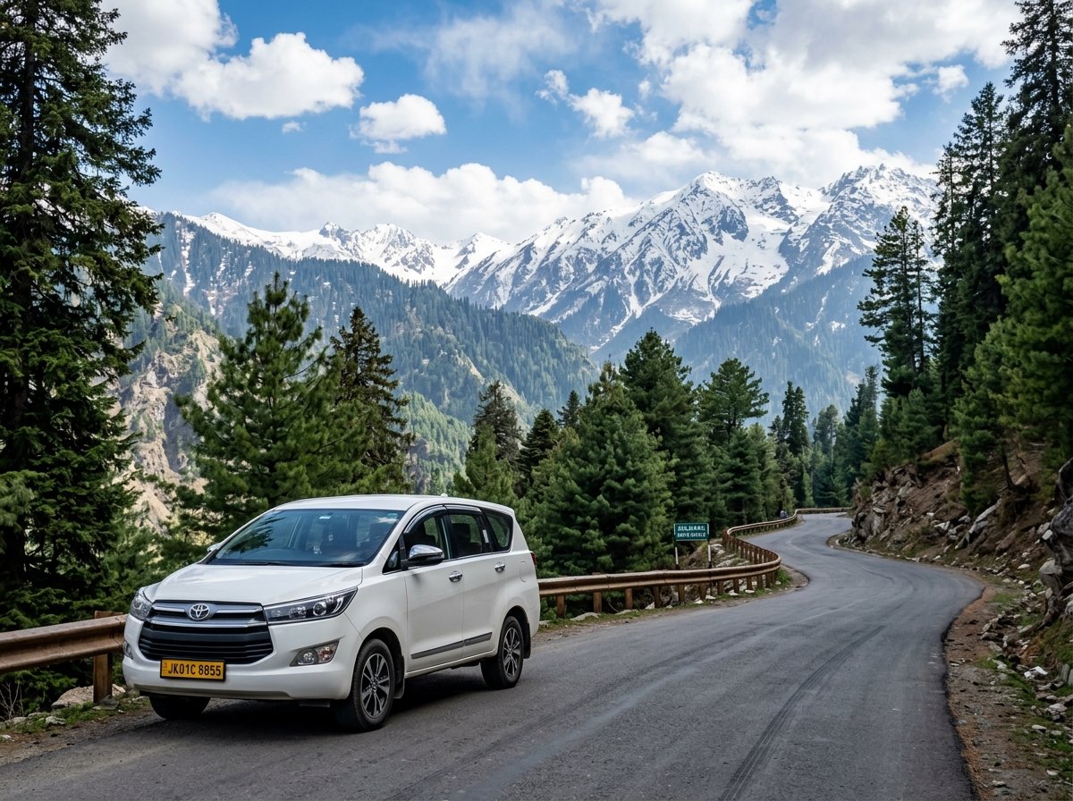 Toyota Innova Cab Rental Kashmir