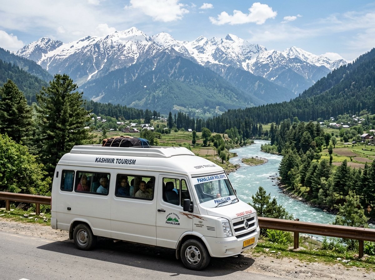 13 Seater Tempo Traveller Rental Kashmir